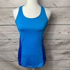 EUC Nike Dri-Fit Royal Blue & Teal Tank Top Medium